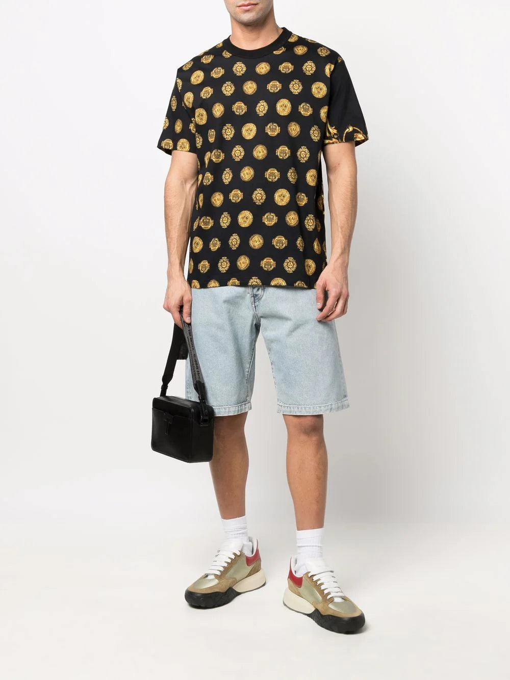 Sun Garland-print cotton T-shirt