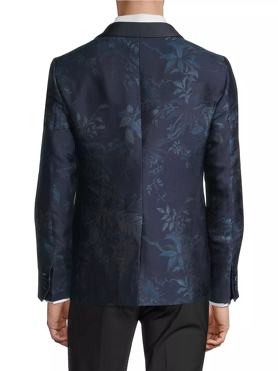 SHAWL COLLAR EMBROIDERED EVENING JACKET