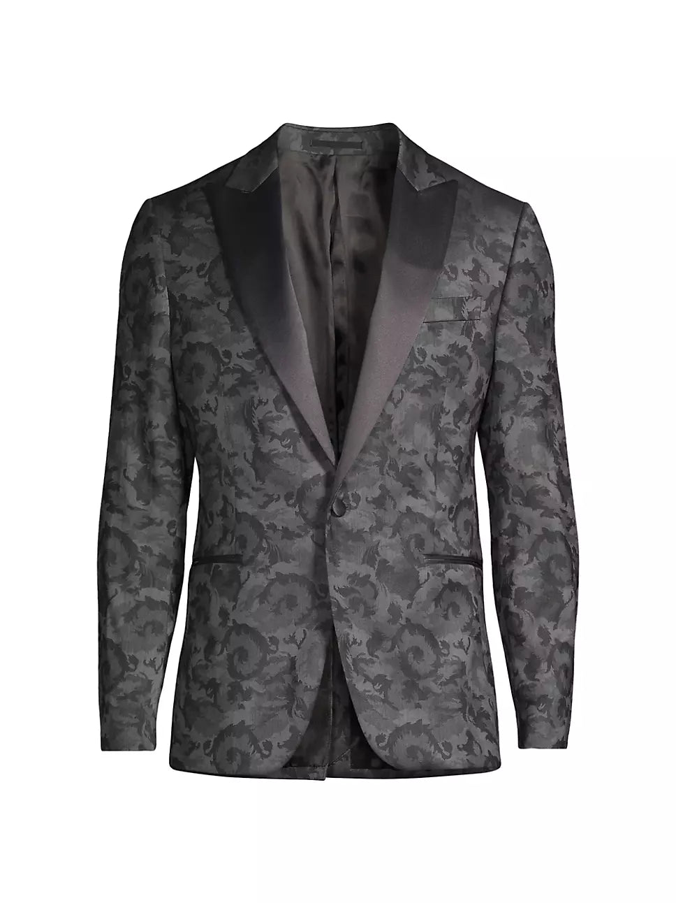 Satin Lapel Velvet Dinner Jacket