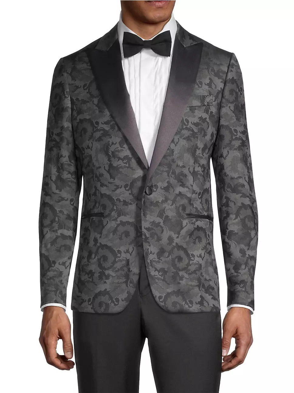 Satin Lapel Velvet Dinner Jacket