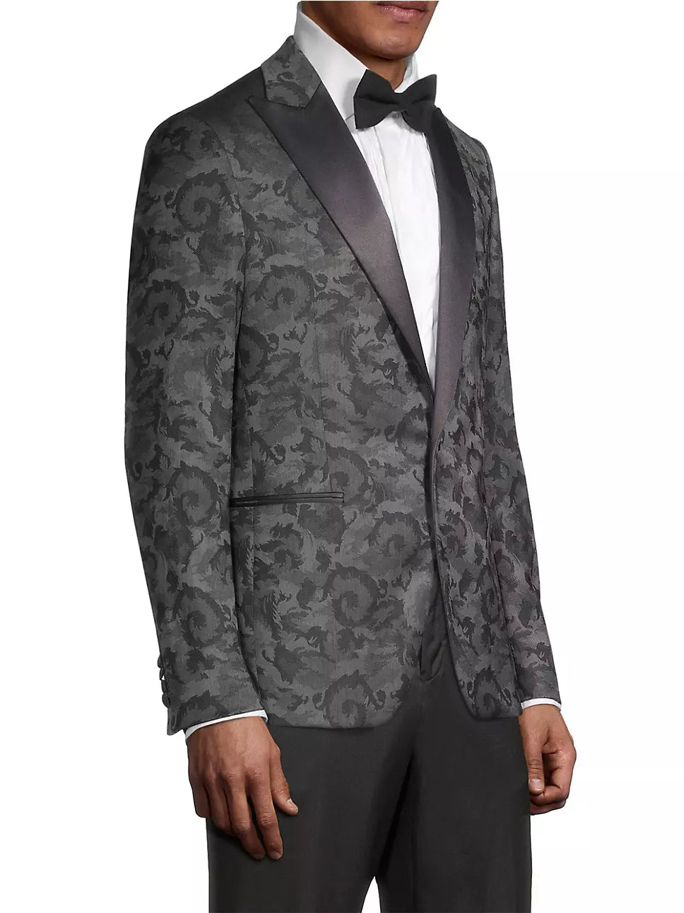 Satin Lapel Velvet Dinner Jacket