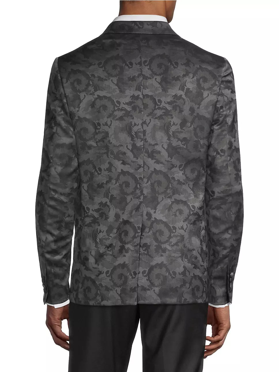 Satin Lapel Velvet Dinner Jacket