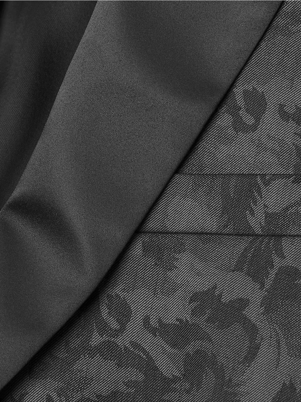 Satin Lapel Velvet Dinner Jacket