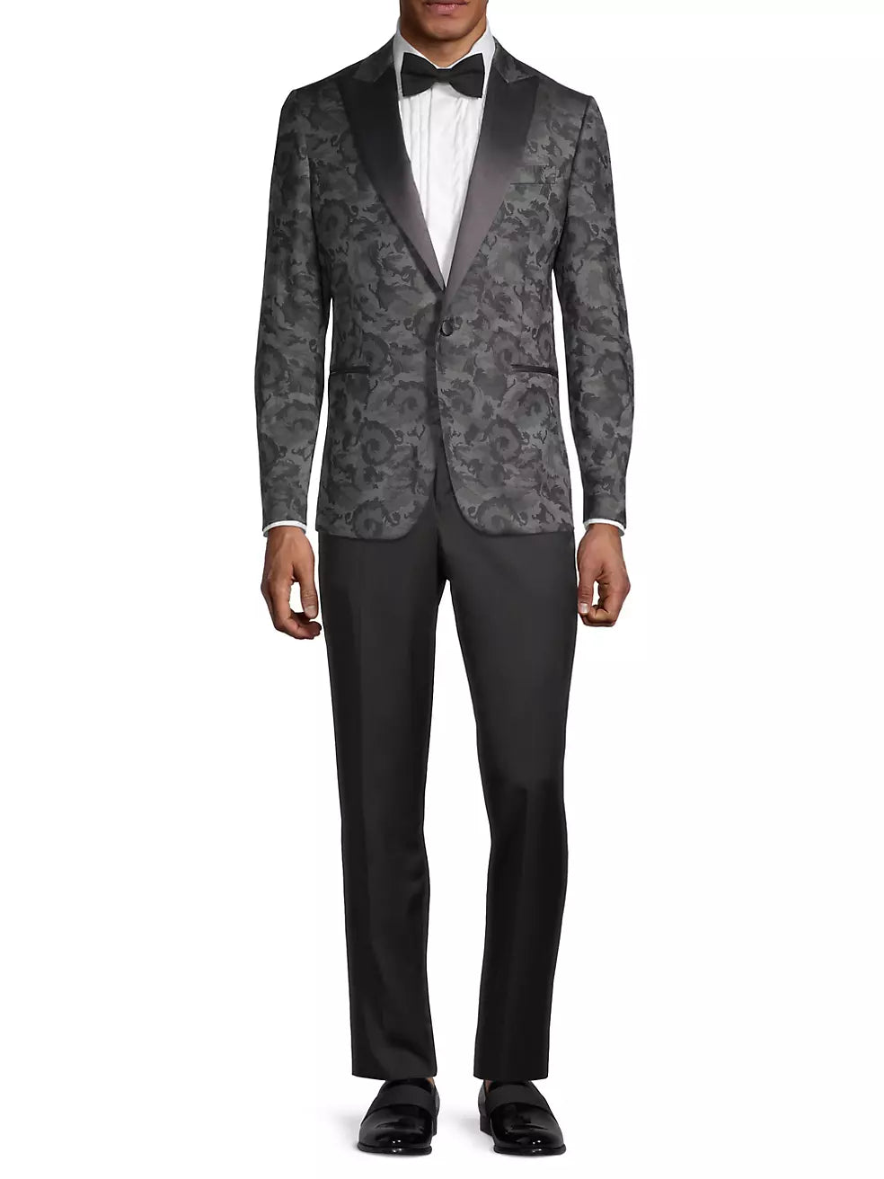 Satin Lapel Velvet Dinner Jacket