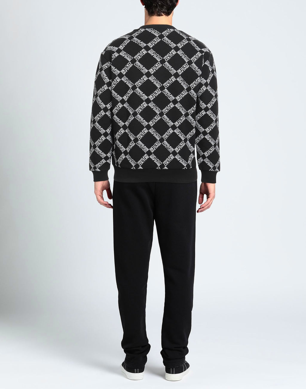 Couture Crosshatch Logo Sweatshirt