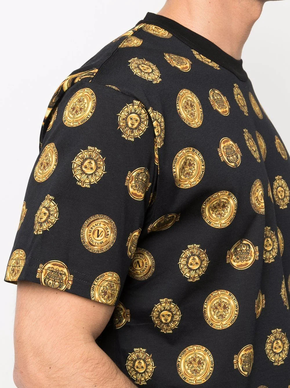 Sun Garland-print cotton T-shirt