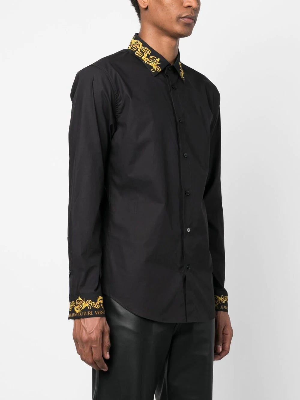 Logo Couture printed shirt