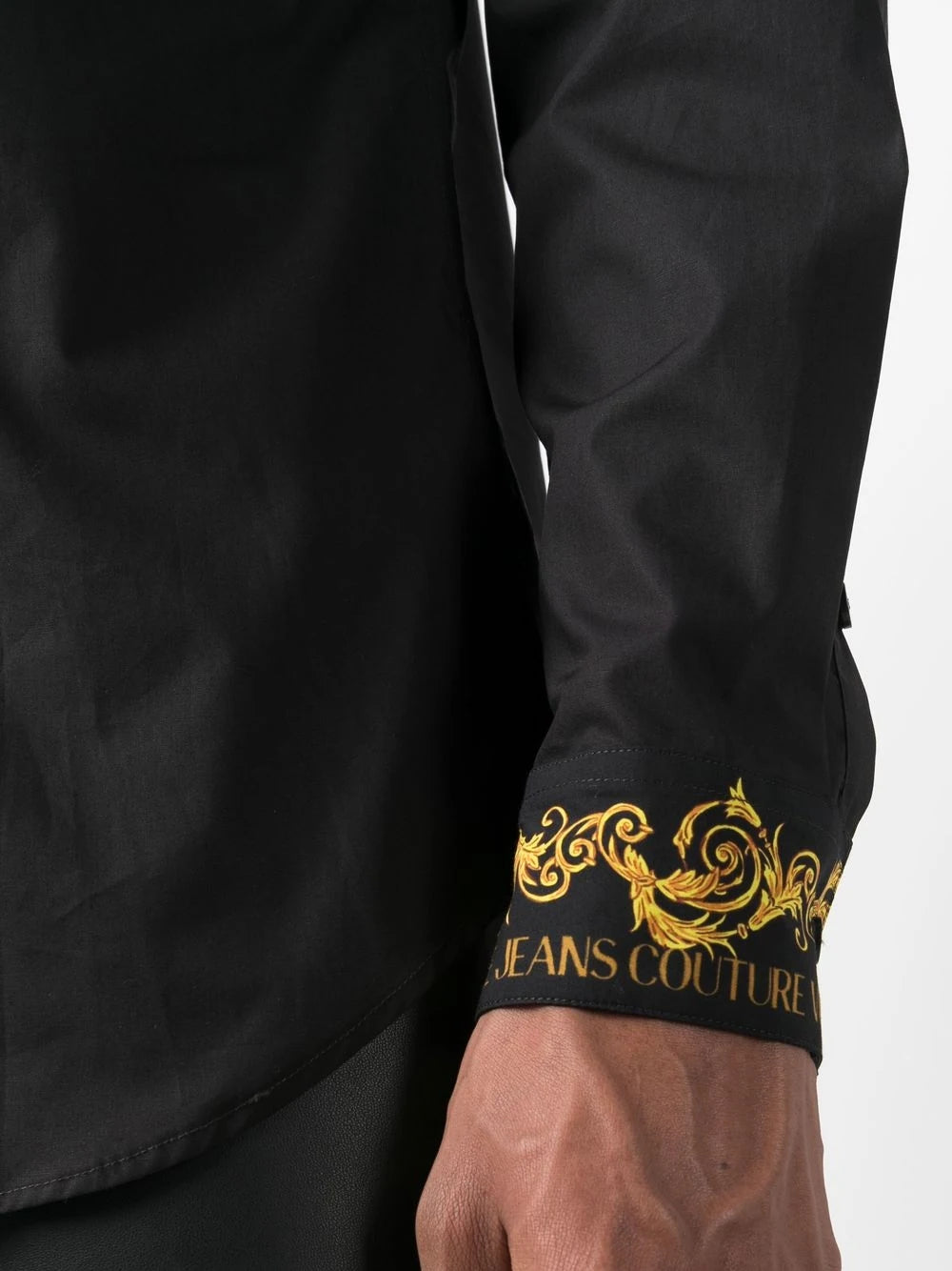 Logo Couture printed shirt