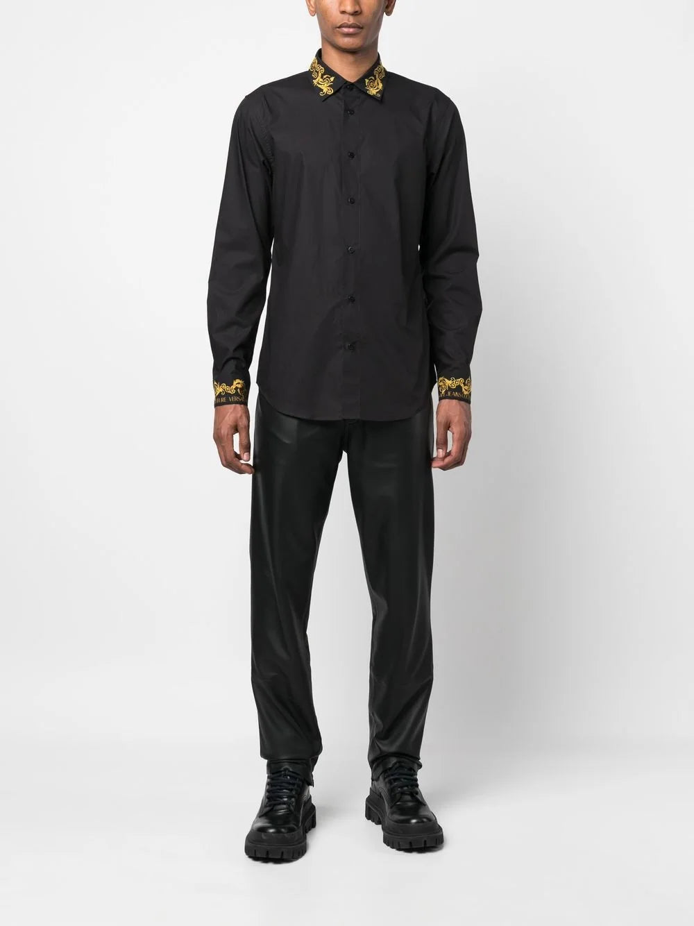 Logo Couture printed shirt