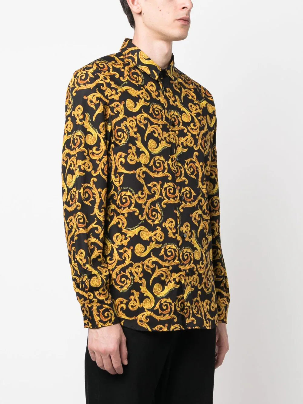 Graphic-Print Cotton Shirt