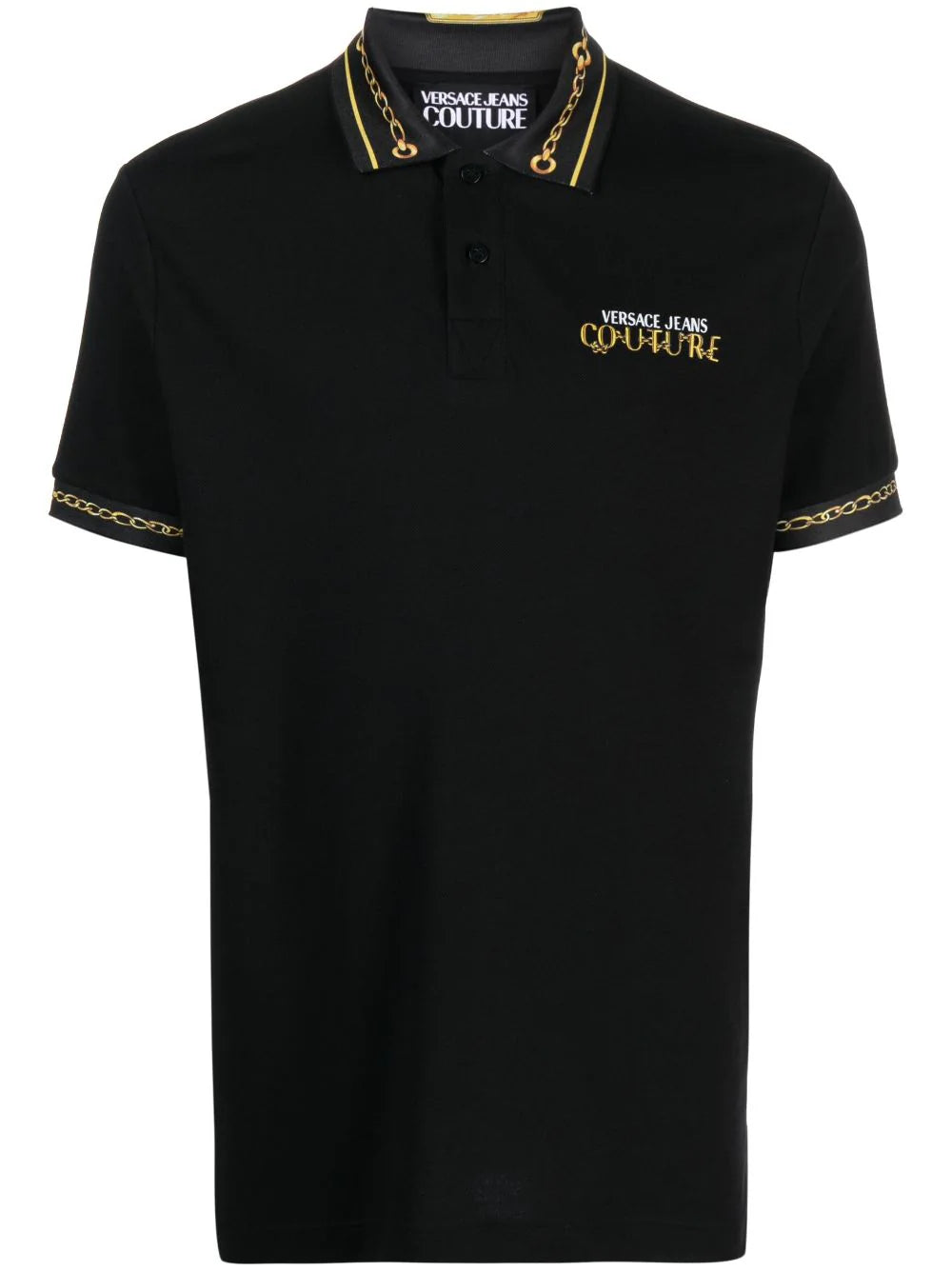 Chain-Link Polo Shirt