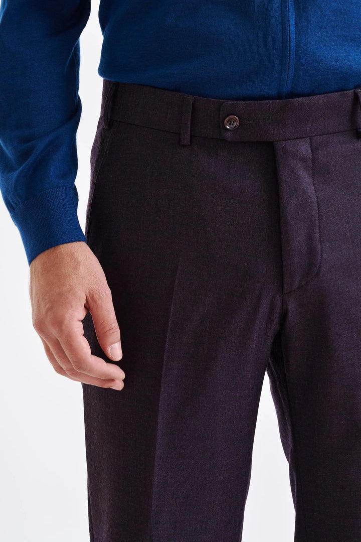 PURPLE LIGHT WEIGHT WOOL SUIT