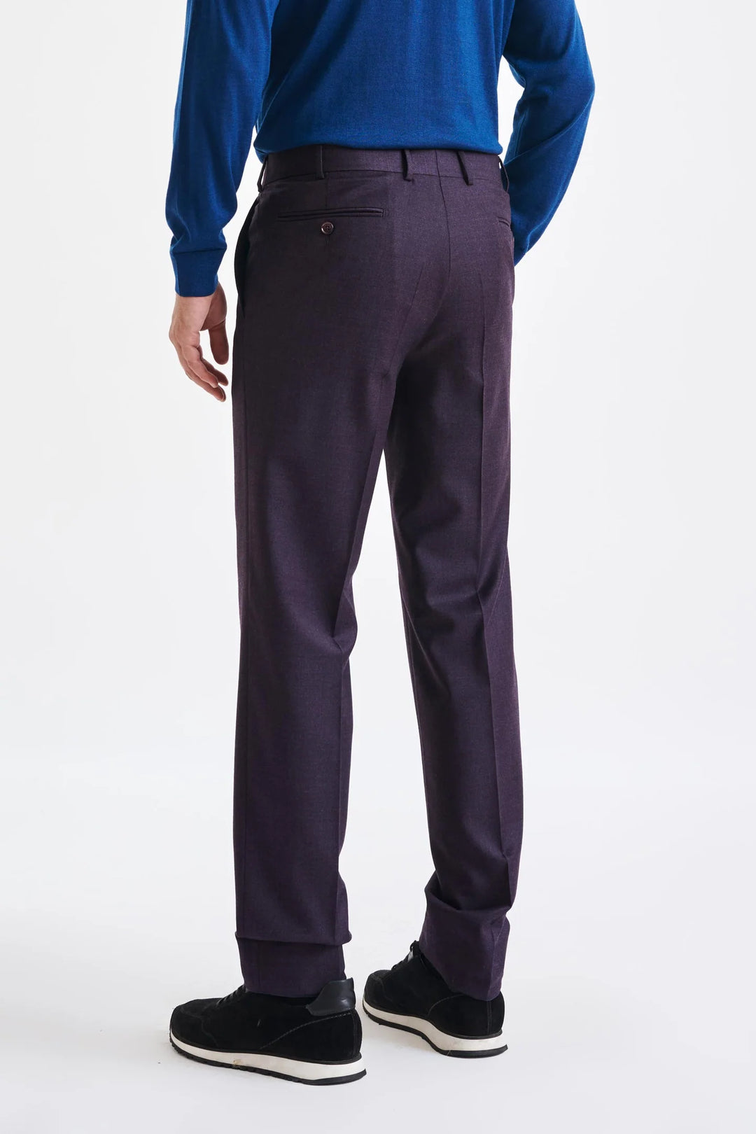 PURPLE LIGHT WEIGHT WOOL SUIT