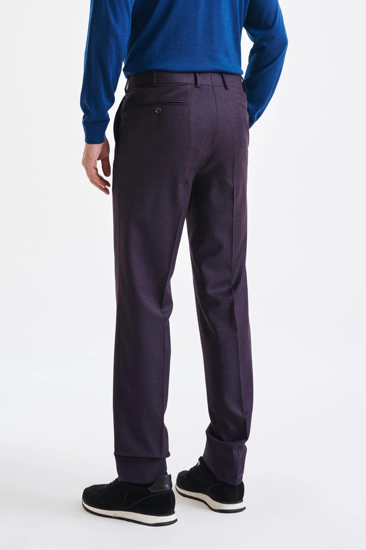 PURPLE LIGHT WEIGHT WOOL SUIT