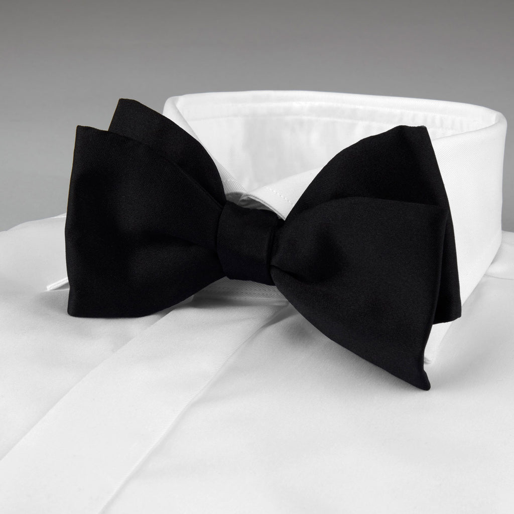 White Twill Evening Shirt, French Cuffs