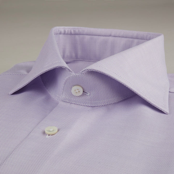 Purple Textured Shirt