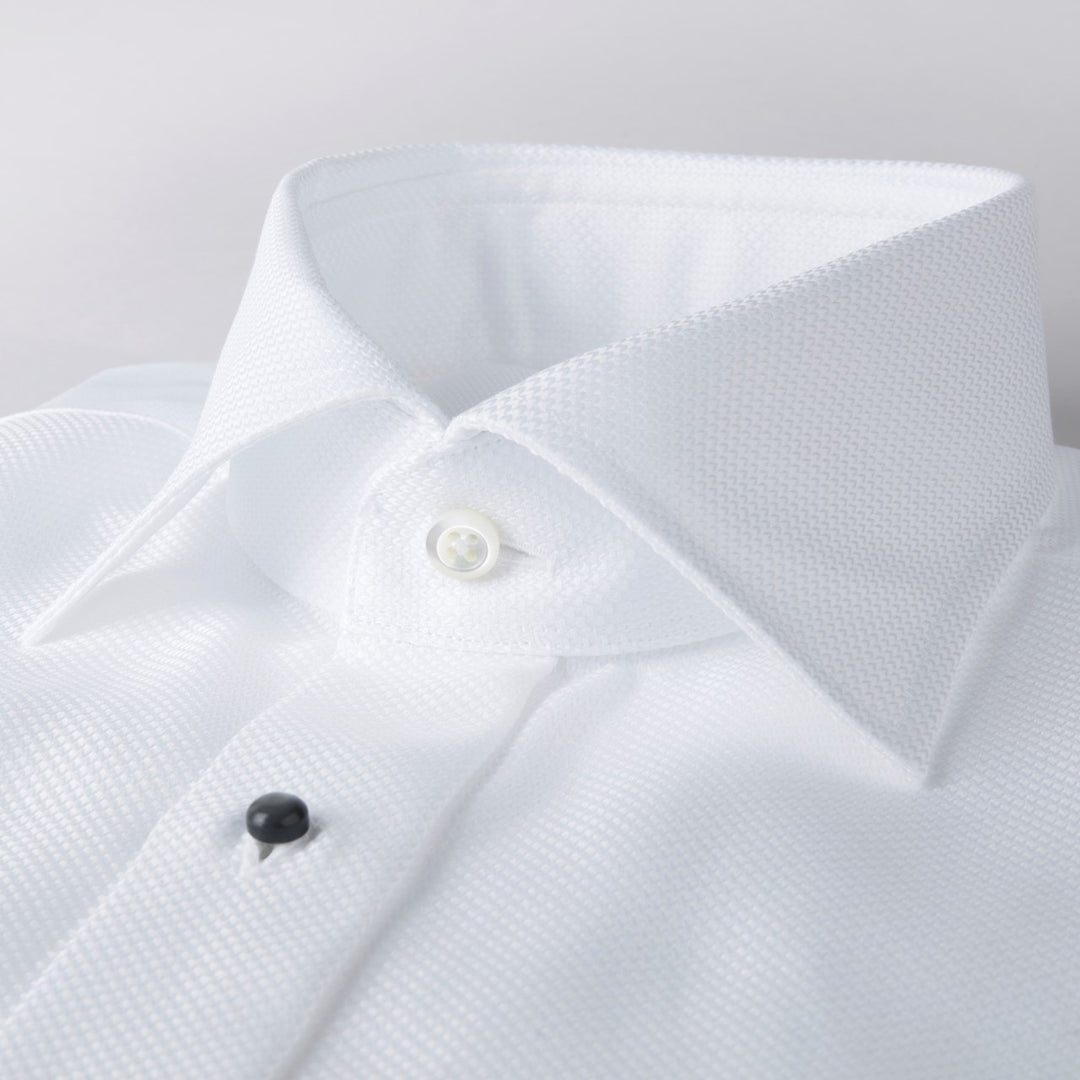 White Evening Shirt, French Cuffs