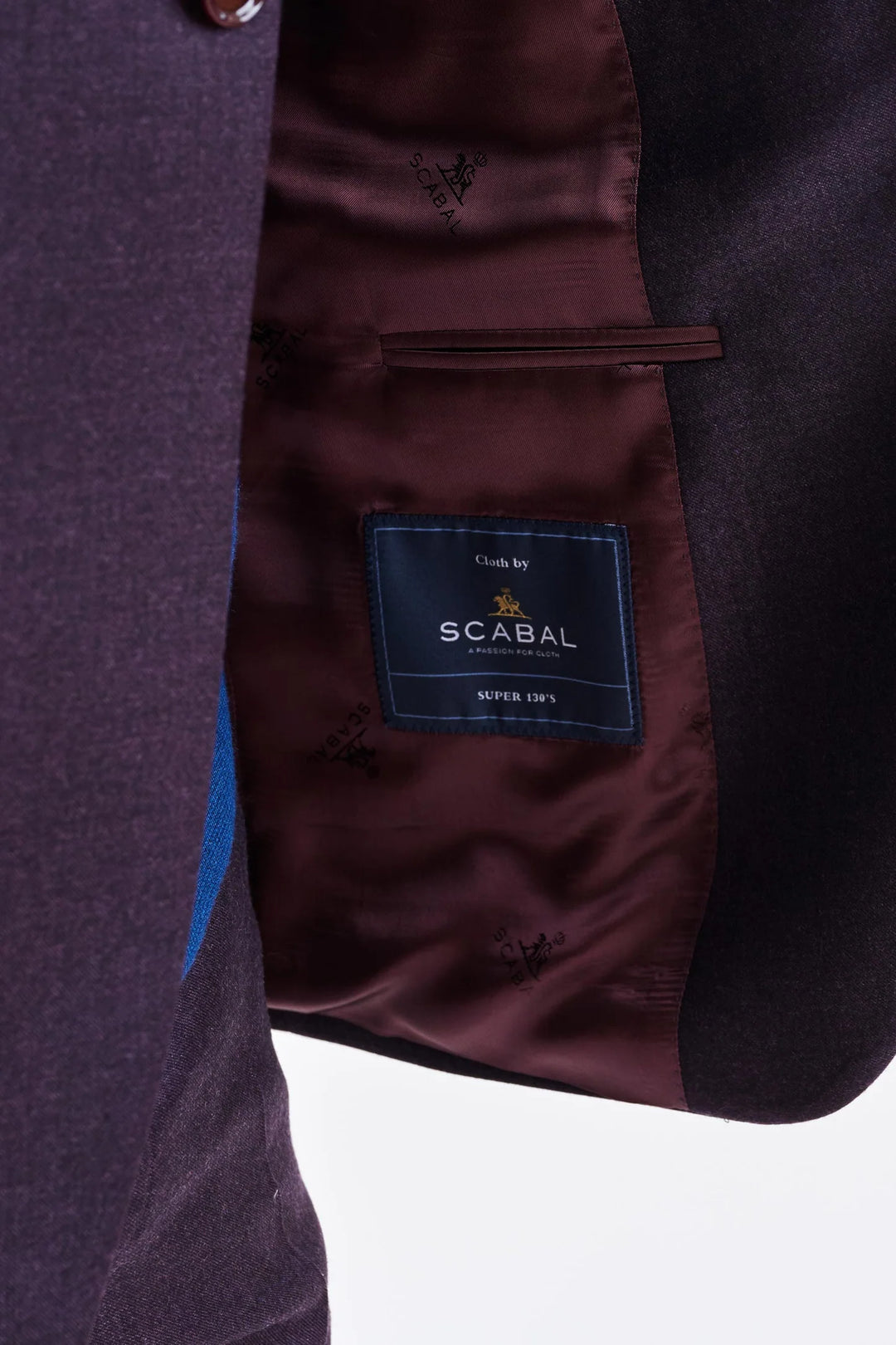 PURPLE LIGHT WEIGHT WOOL SUIT