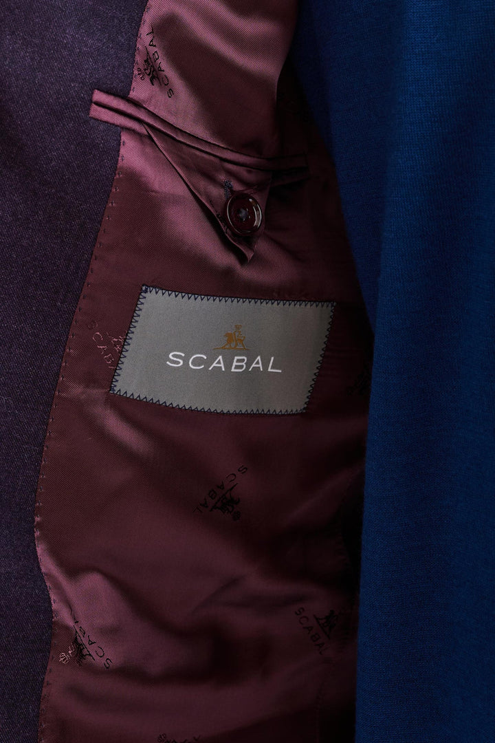 PURPLE LIGHT WEIGHT WOOL SUIT