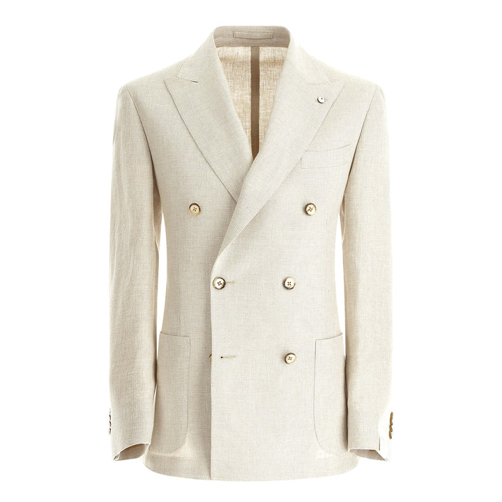 Double-breasted TOM jacket - beige