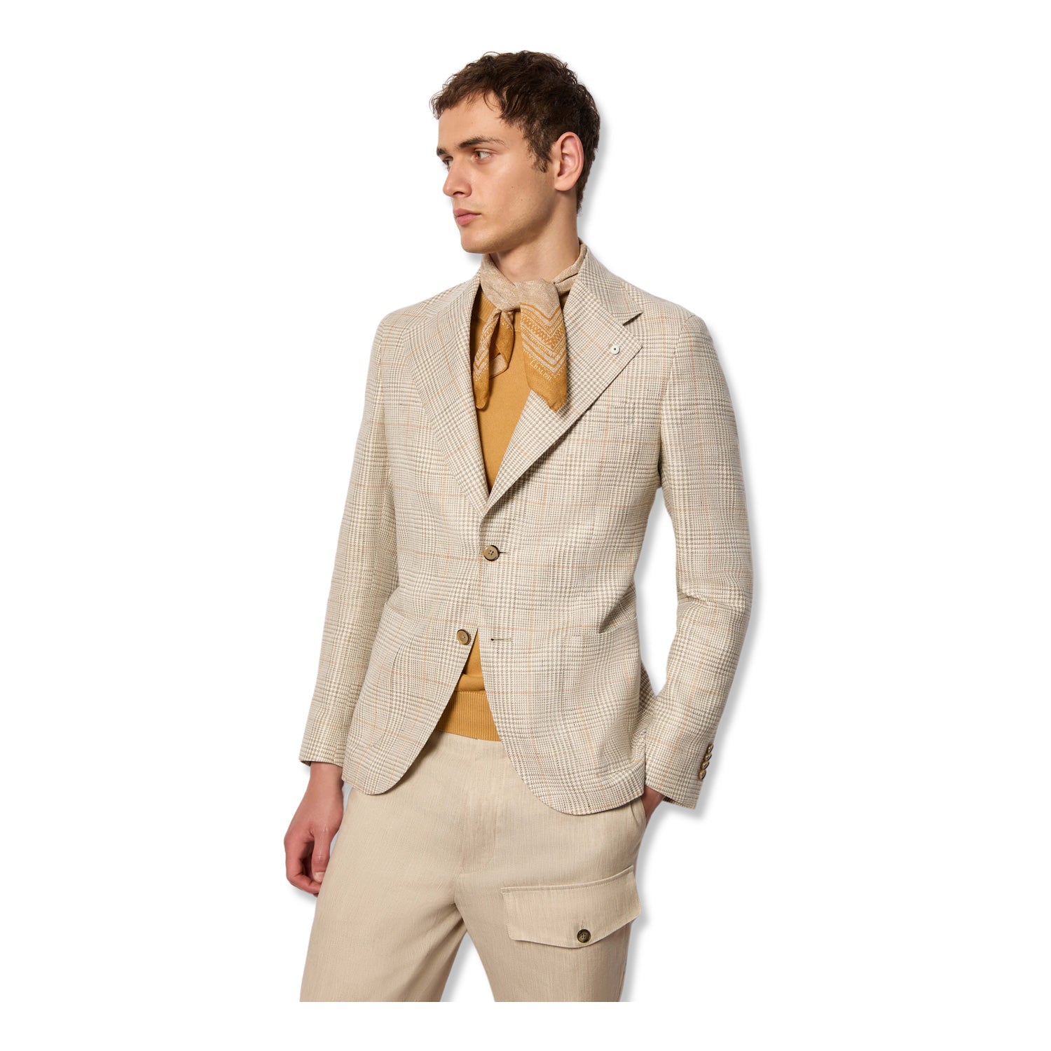 FRANCIS jacket untreated - Beige