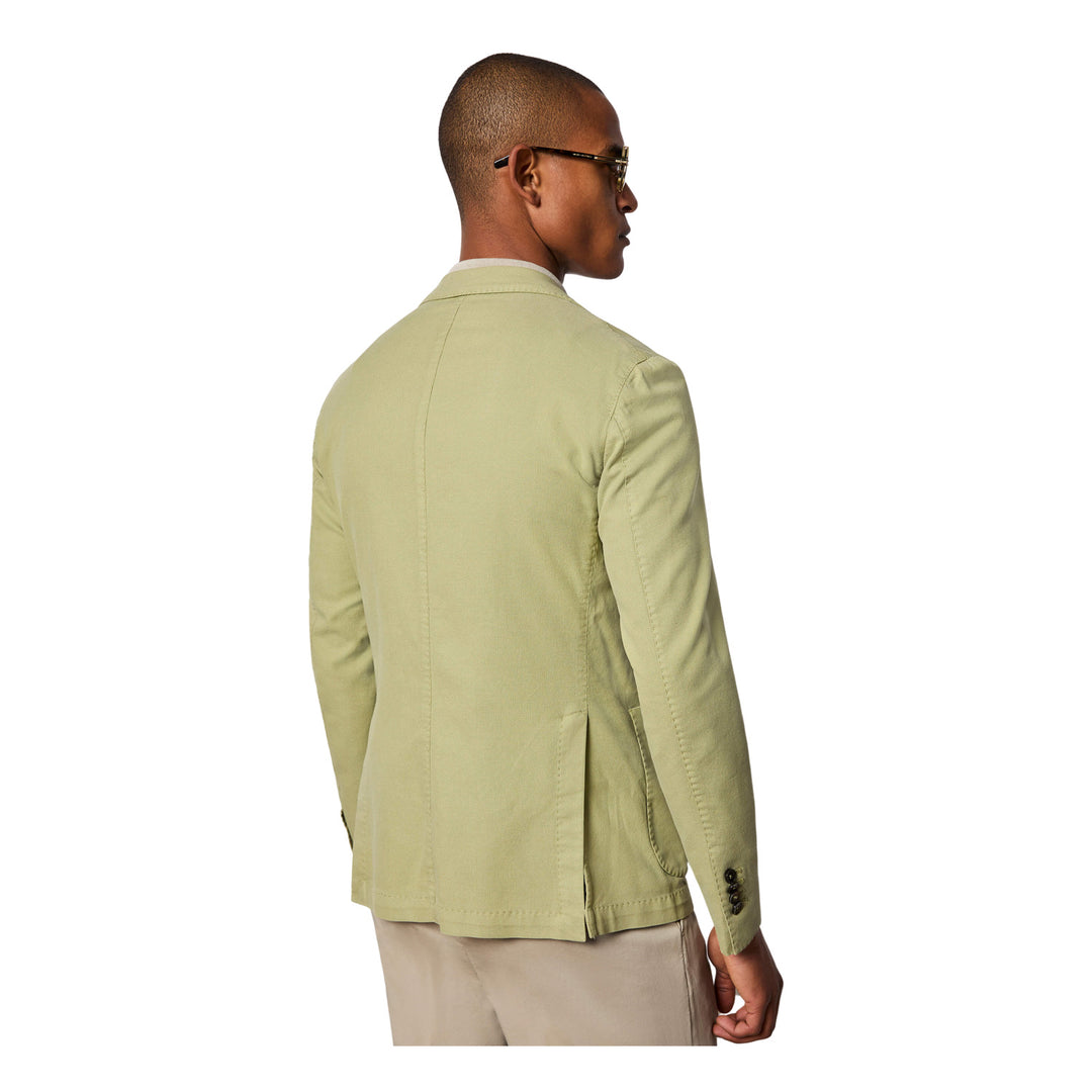 Garment-dyed JACK jacket slim fit - green