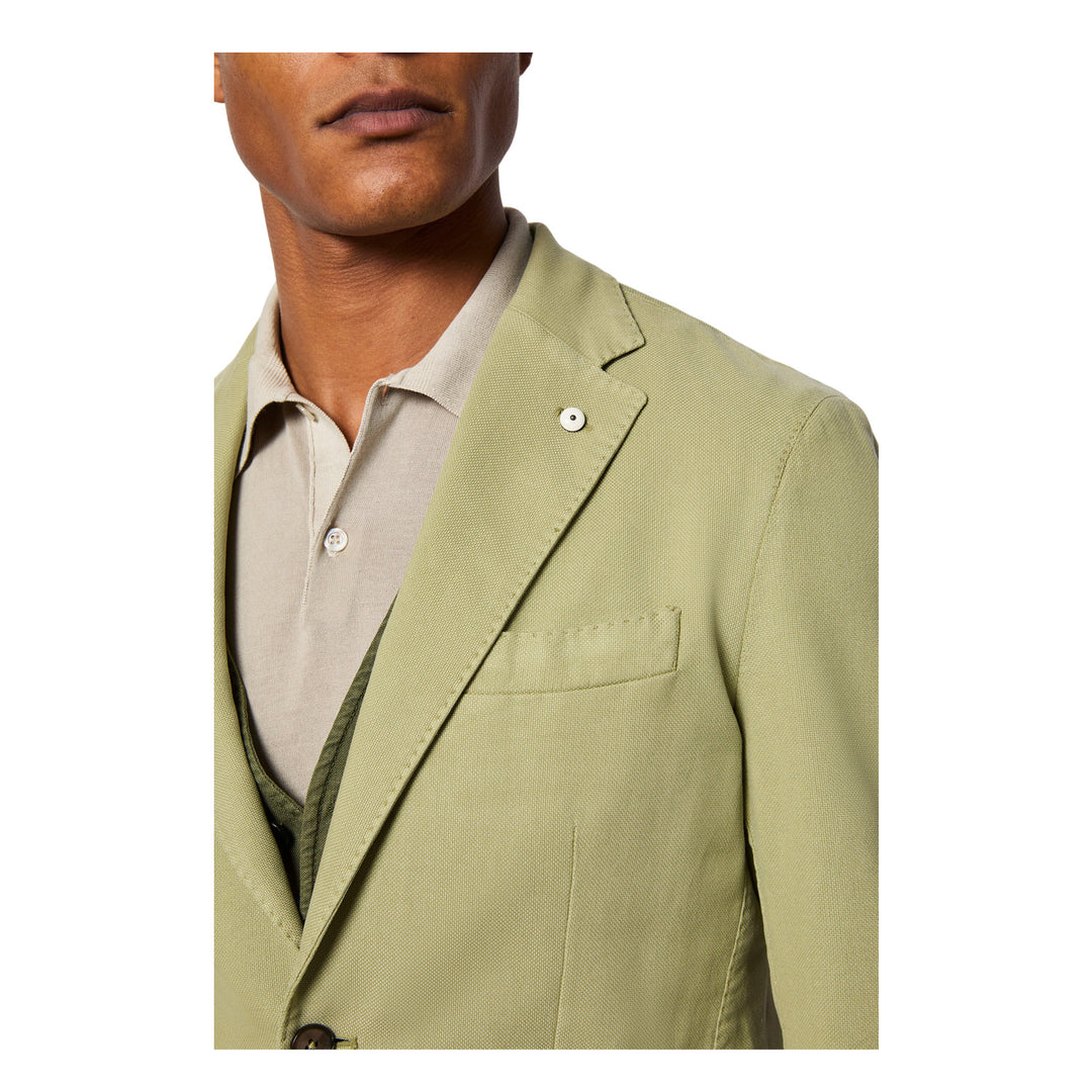 Garment-dyed JACK jacket slim fit - green