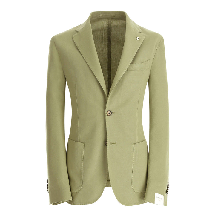 Garment-dyed JACK jacket slim fit - green