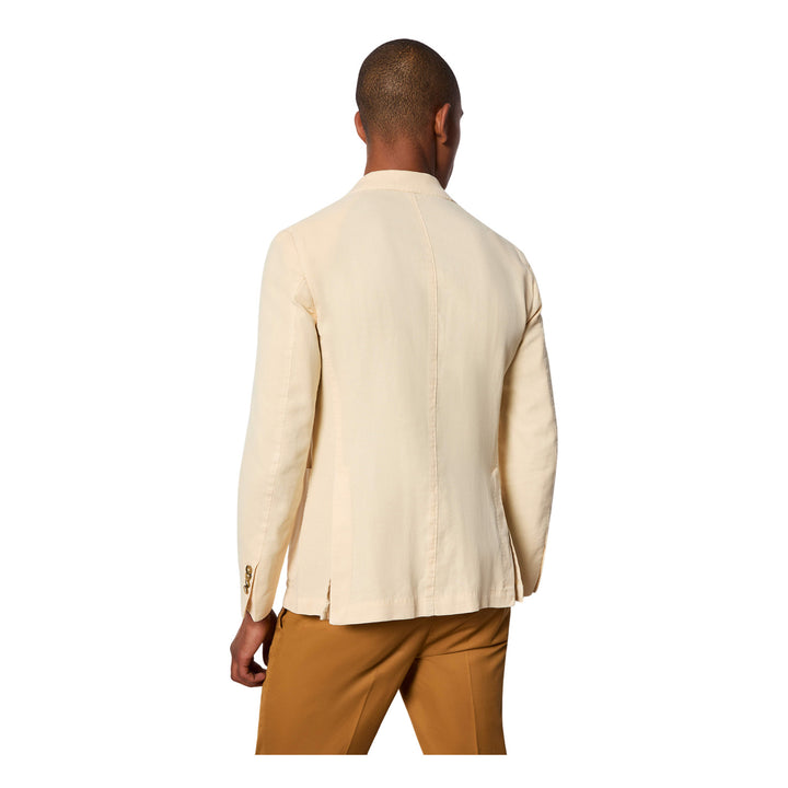 Garment-dyed STEVE jacket - ivory