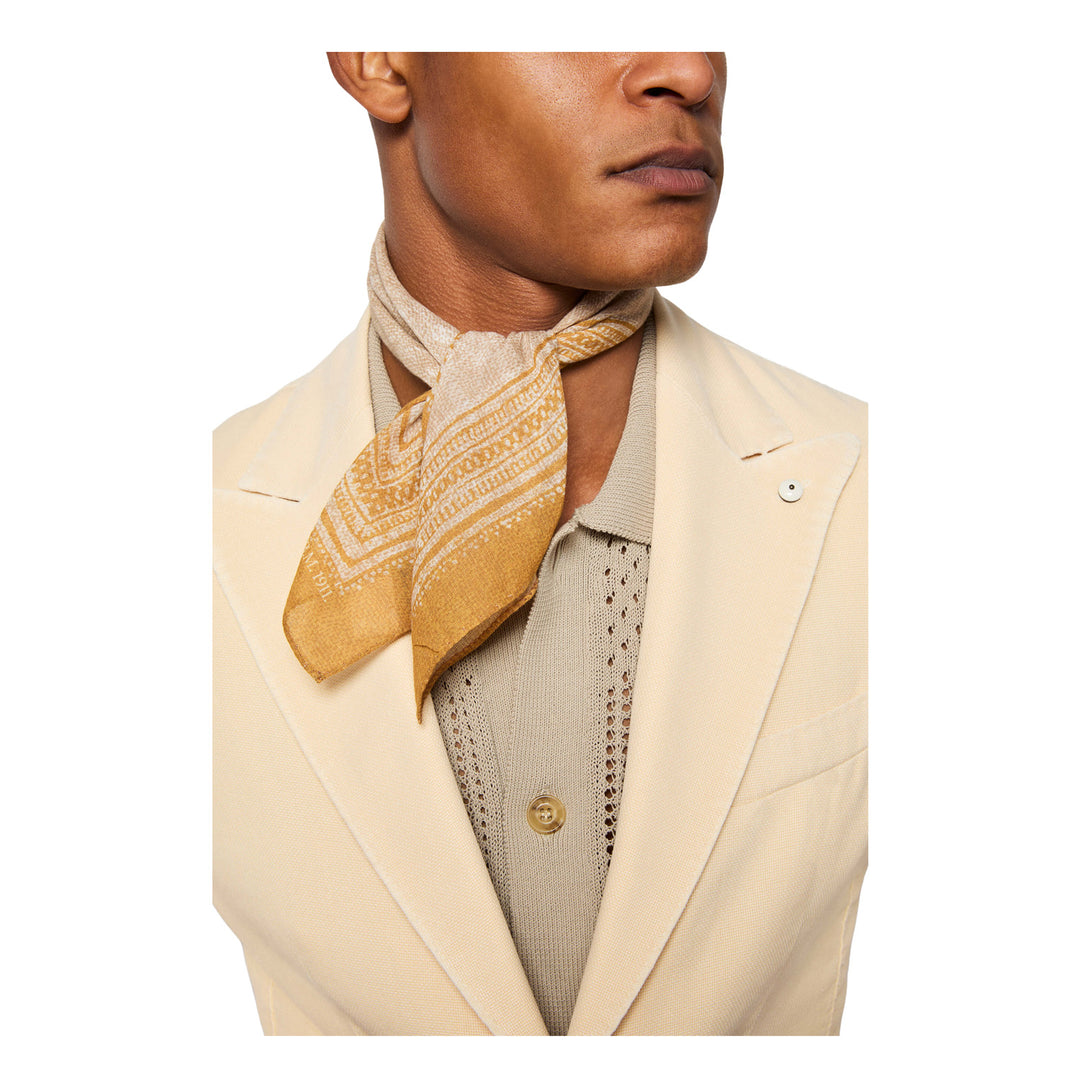 Garment-dyed STEVE jacket - ivory