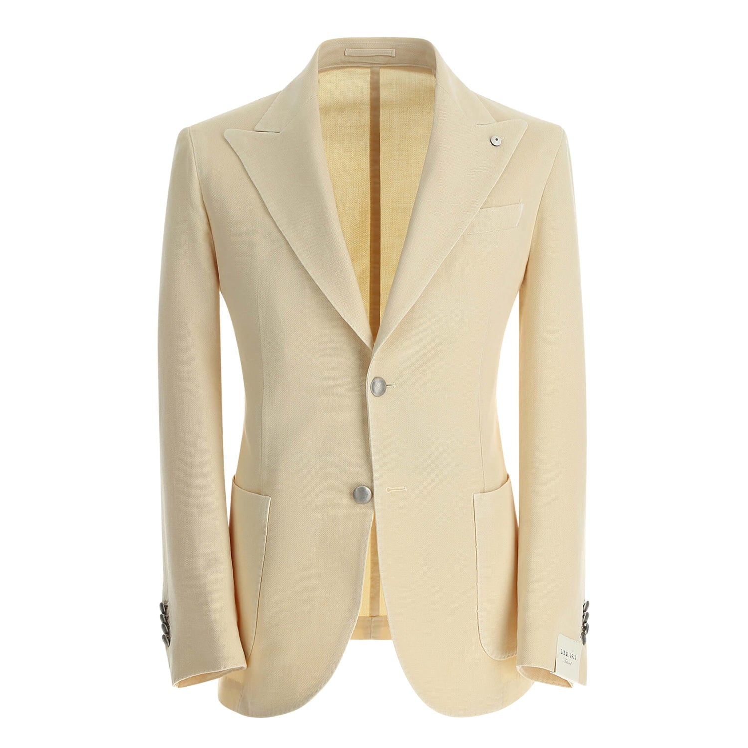 Garment-dyed STEVE jacket - ivory