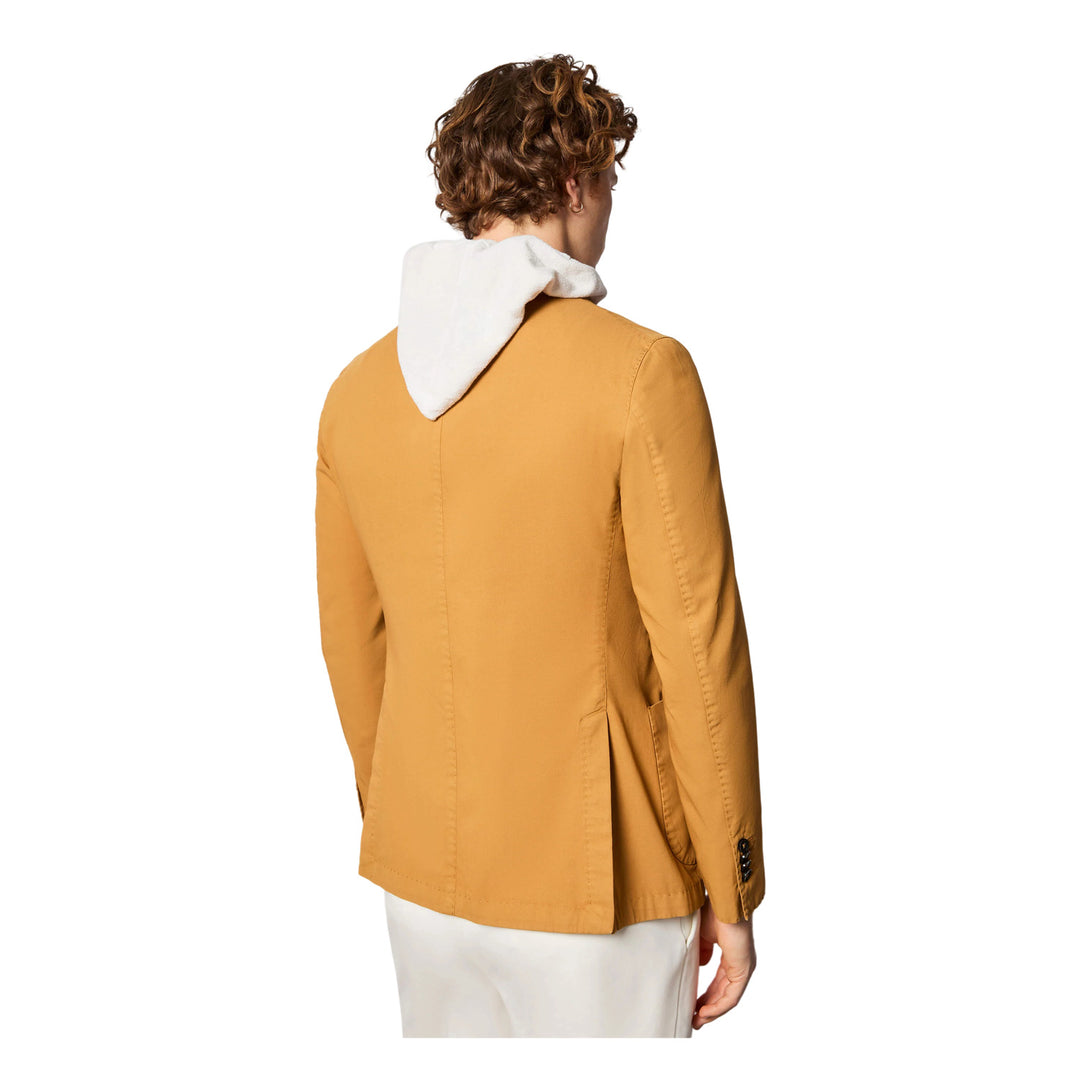 Garment-dyed STEVE jacket - ochre