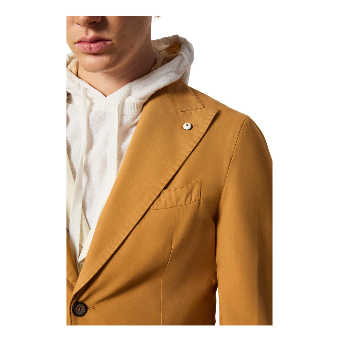 Garment-dyed STEVE jacket - ochre