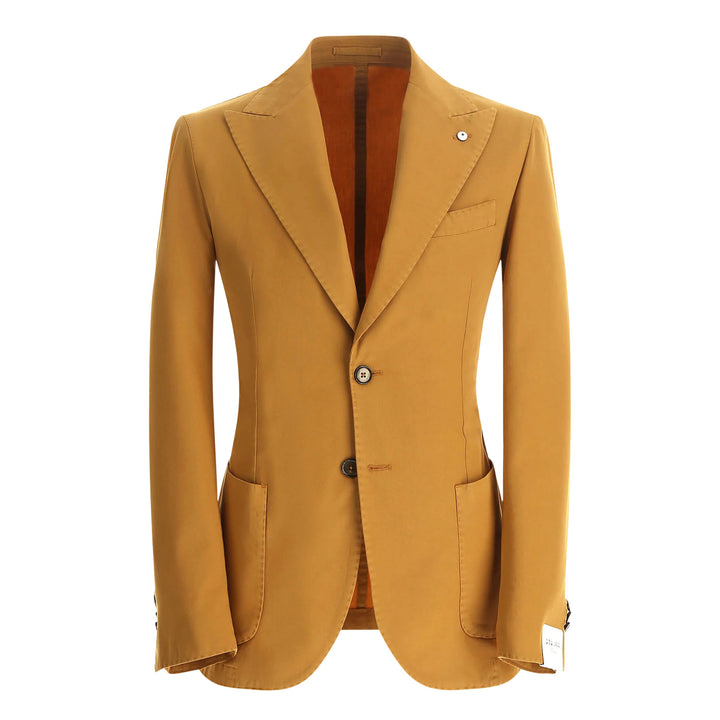Garment-dyed STEVE jacket - ochre