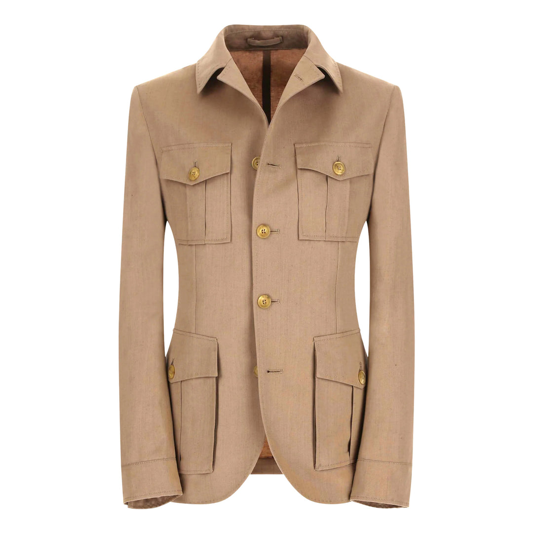 SAHARA jacket untreated - beige