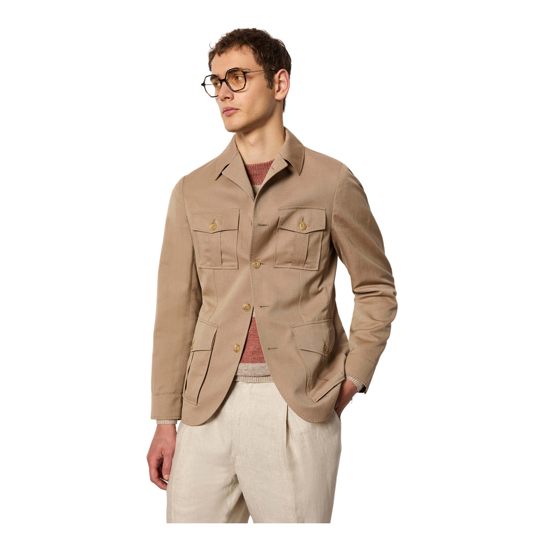 SAHARA jacket untreated - beige