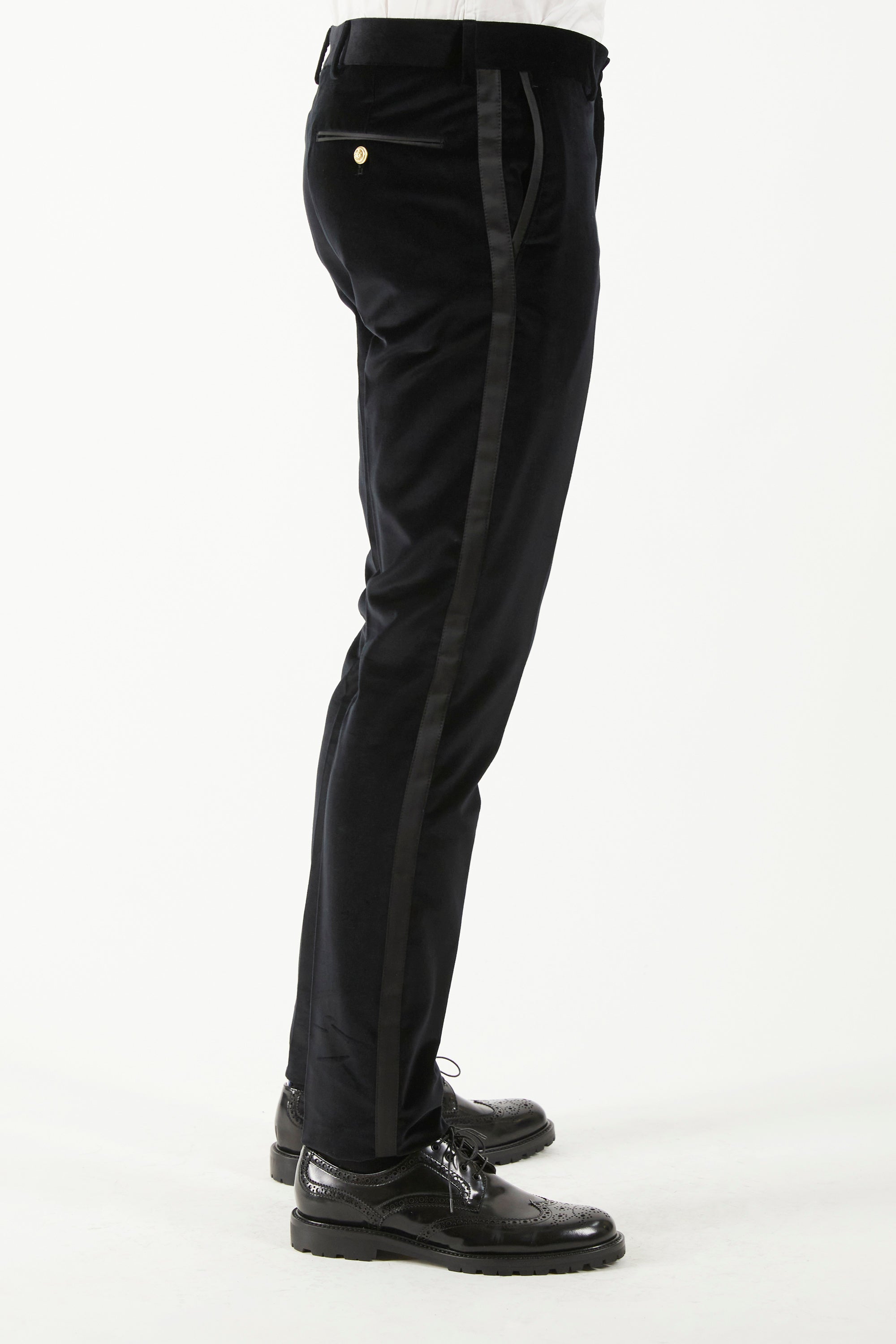 Black Velvet Pants