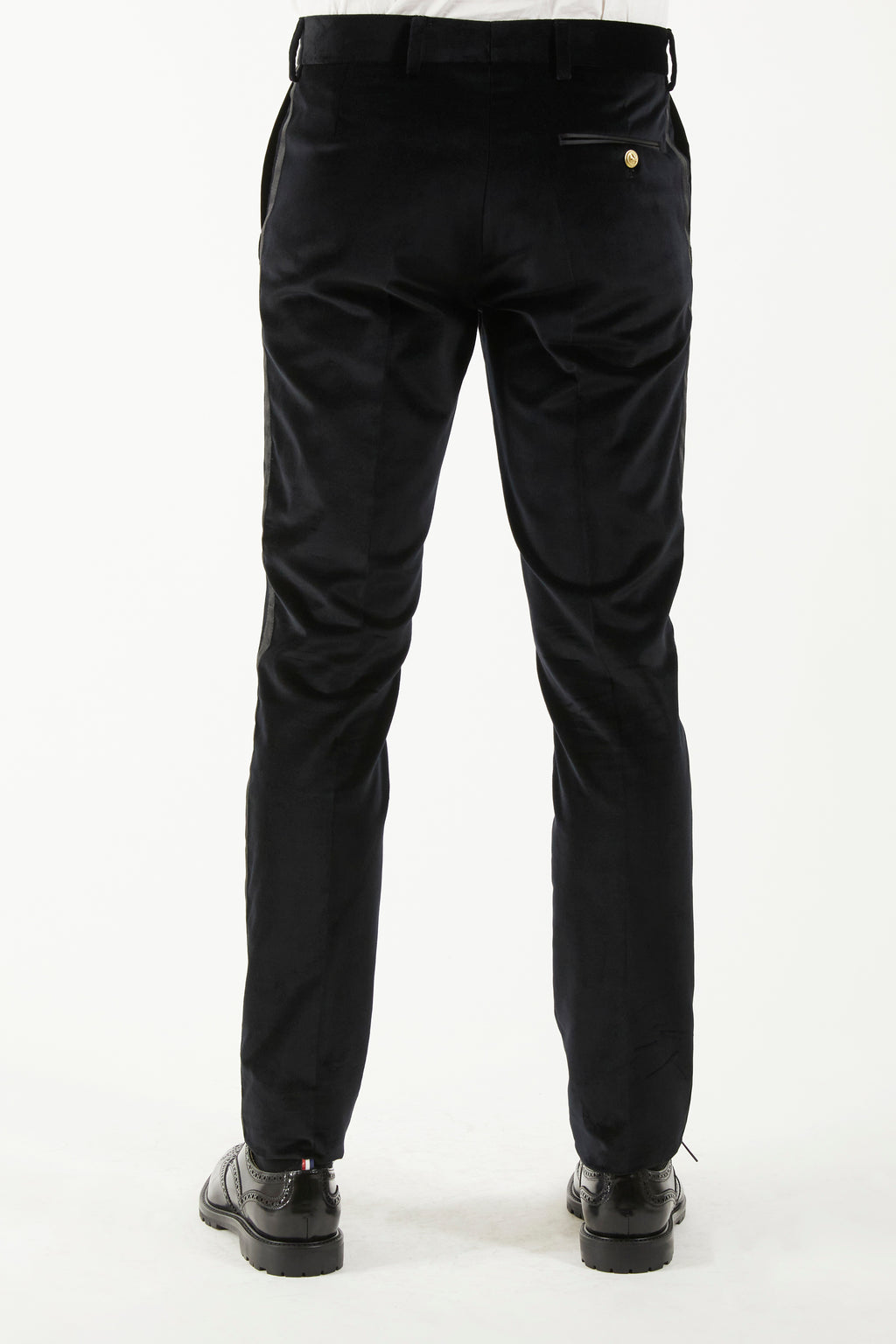 Black Velvet Pants