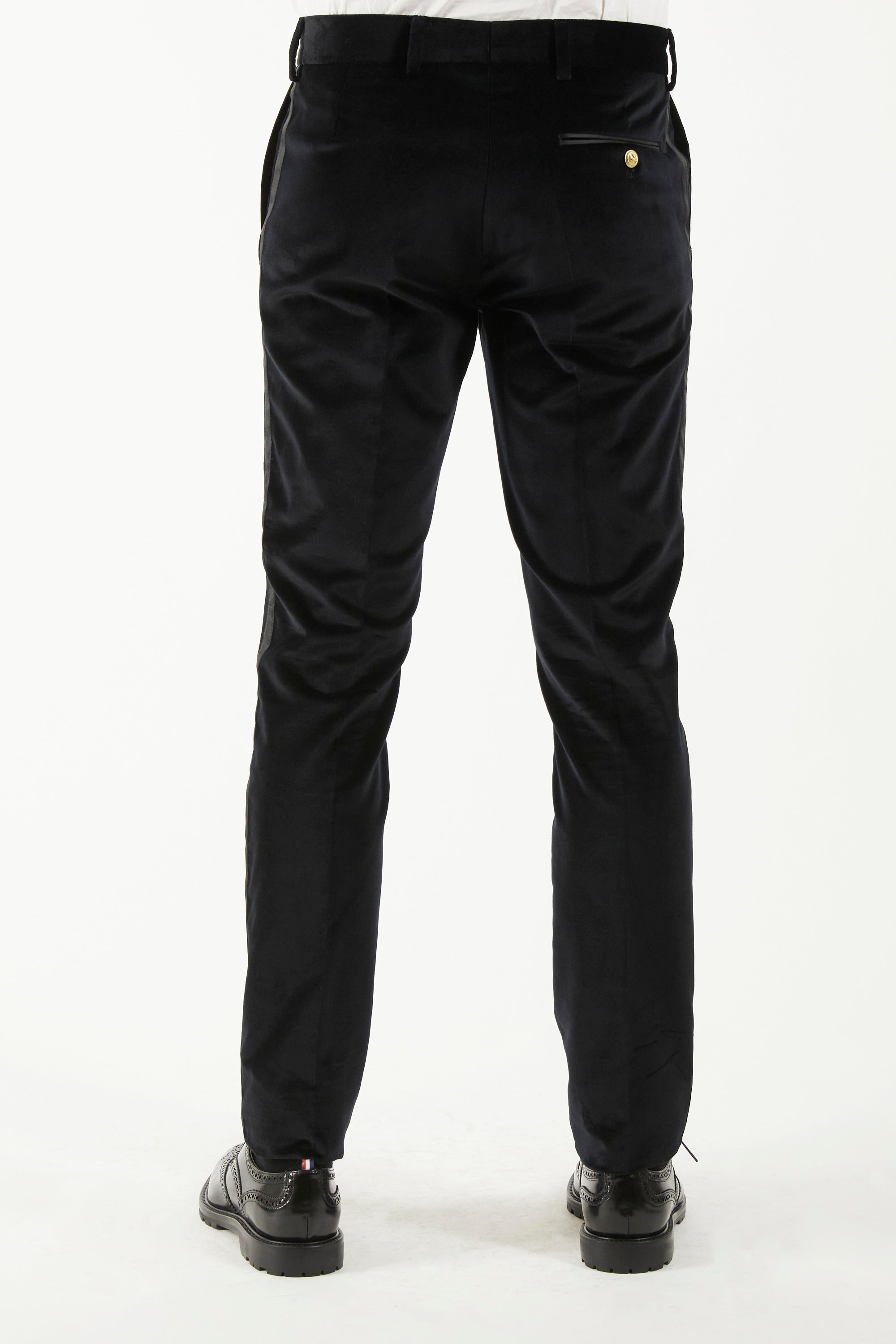 Black Velvet Pants