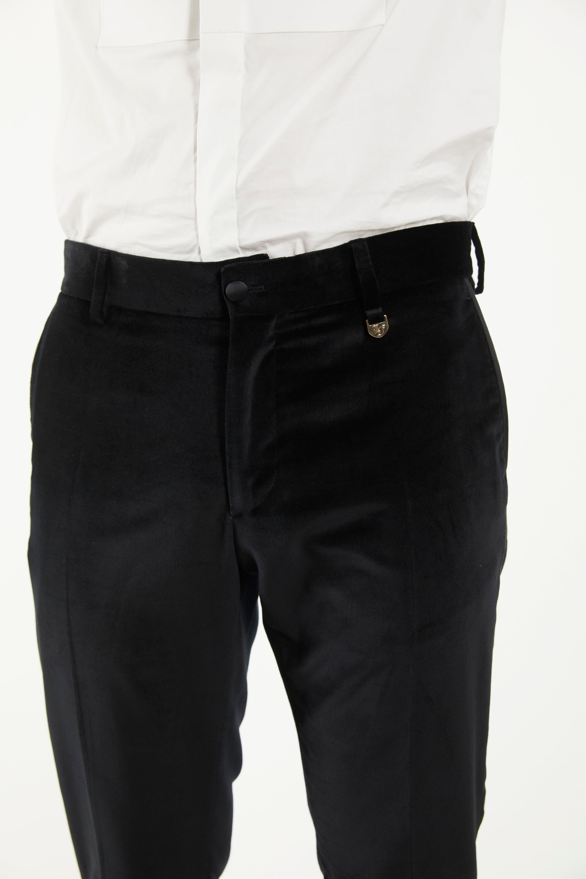 Black Velvet Pants