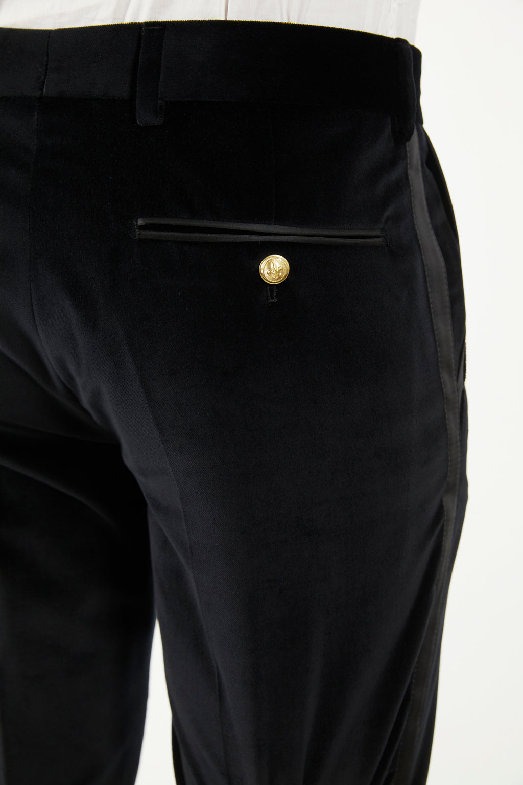 Black Velvet Pants