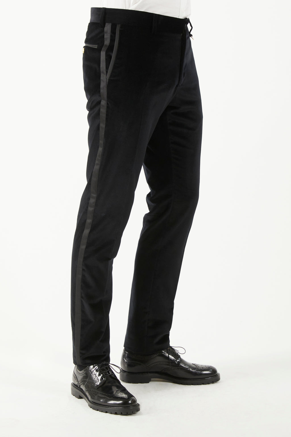 Black Velvet Pants