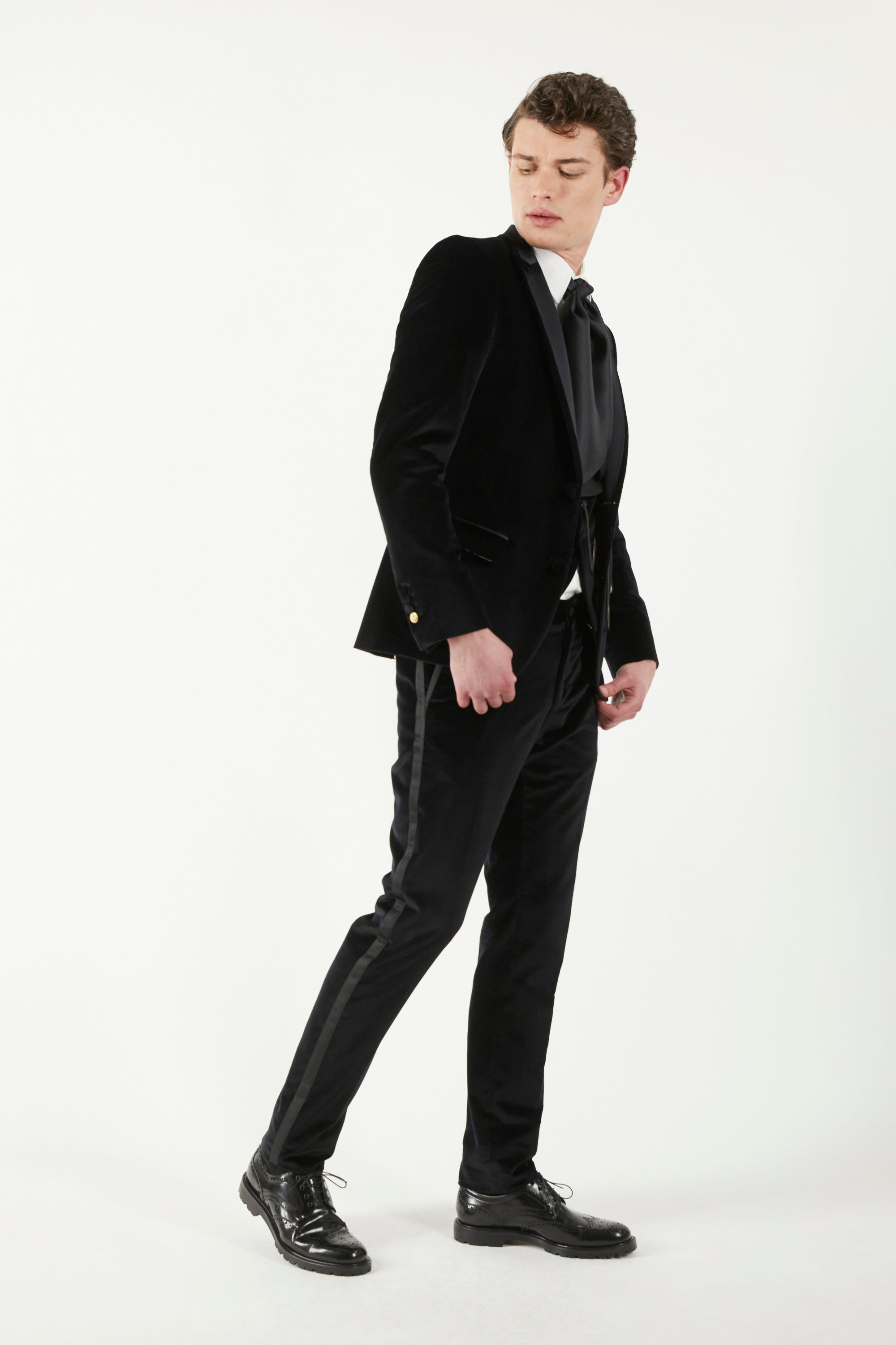 Black Velvet Tuxedo